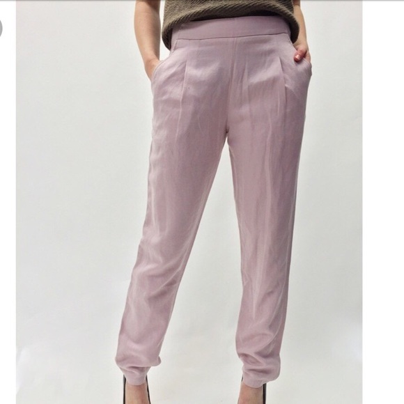 BCBGMaxAzria Pants - Jogger style pants - light pink